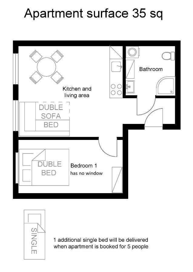Trendy Apartment Kochanowskiego Street Kraków Eksteriør billede